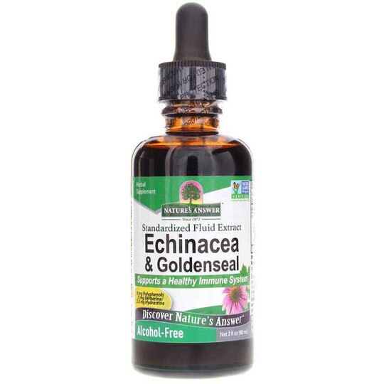 Echinacea Goldenseal Extract Alcohol-Free, NAN